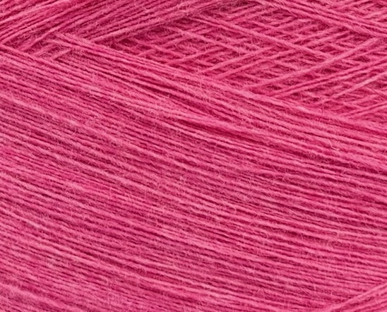 Botto Poala Art. Supergeelong Nm 1/15 – Merino Supergeelong Garn col. 1912 Zartes Fuchsia Mélange
